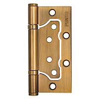 Петли дверные накладные Punto (Пунто) без врезки IN4200W-HD CF (200-2B/HD 100x2,5) кофе