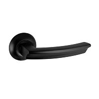 Дверная ручка Fuaro (Фуаро)  R.AR54.ALFA (ALFA AR) 140mm BL-24 черный