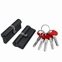 Цилиндровый механизм Fuaro (Фуаро) (D-PRO500/70) D-PRO5000Key70(30+10+30) BL черный 5Key