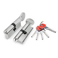Цилиндровый механизм Fuaro (Фуаро) (D-PRO502/90) D-PRO5002Knob90(40+10+40) CP хром 5Key