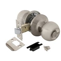 Ручка защелка Punto (Пунто) DK672 SN-BK (6072 SN-B) (фиксатор) мат. никель