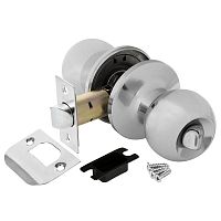 Ручка защелка Punto (Пунто) DK672 CP-BK (6072 CP-B) (фиксатор) хром