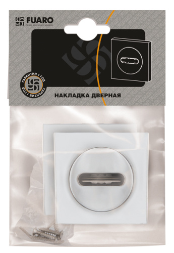 Накладка под сувальдный ключ Fuaro (Фуаро) SC.K.KM52 (SC KM) CP-8 хром фото 3