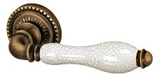 Дверная ручка Armadillo (Армадилло) R.CL55.Silvia (Silvia CL1) OB/CRP-213 античная бронза/кракелюр
