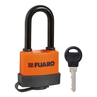 Замок навесной Fuaro (Фуаро) PL-WEATHER-3650 LS 3key (PL-3650 LS) удл. дужка, англ. /блистер