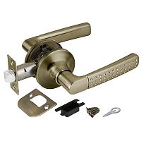 Ручка защелка Punto (Пунто) DK626 AB-PS (6026 AB-P) (без фиксатор) бронза