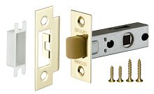 Защелка врезная с пластиковым язычком Fuaro (Фуаро) PLASTP12-45-25 GP золото