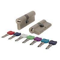 Цилиндровый механизм Punto (Пунто) MaxPro7000Key80mm(25+10+45) SN никель 7key