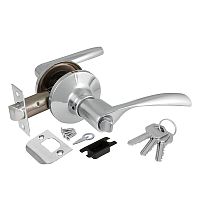 Ручка защелка Ajax (Аякс) DK610 CP-ET (6010 CP-E) (ключ/фиксатор) хром