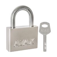 Замок навесной Ajax (Аякс) PD-3050 (PD-30-50) 3 fin key /блистер