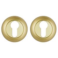 Накладка под цилиндр Punto (Пунто) ET.R.TL54 (ET TL) SG/GP-4 матовое золото/золото