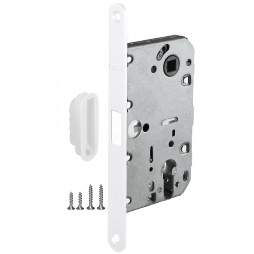 Замок магнитный под цилиндр Punto (Пунто) ML85-50/BL WH (белый)