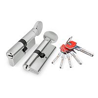 Цилиндровый механизм Fuaro (Фуаро) (D-PRO502/80) D-PRO5002Knob80(40+10+30) CP хром 5Key