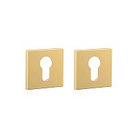 Накладка под цилиндр Punto (Пунто) ET.K.ARC.Q52 (ET ARC) SSG-39 сатинированное золото