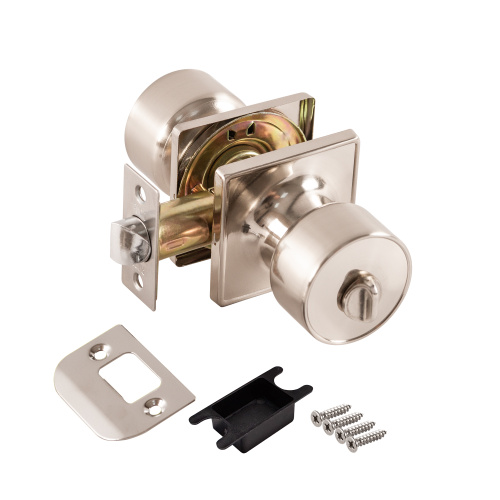 Ручка защелка Punto (Пунто) DK772/BL SN-BK (фиксатор) никель