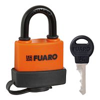 Замок навесной Fuaro (Фуаро) PL-WEATHER-3640 3key (PL-3640) англ. /блистер