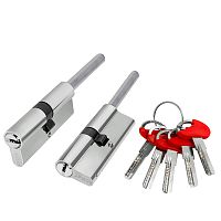 Цилиндровый механизм Fuaro (Фуаро) D-PRO5007 Tang 105 w/k (70+10+25) CP хром 5Key без верт.