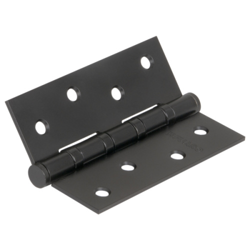 Петли дверные Fuaro (Фуаро) универсальная IN4400U BL (4BB 100x75x2,5) черный матовый