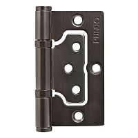 Петли дверные накладные Punto (Пунто) без врезки IN3200W GR (200-2B 75x2,5) графит