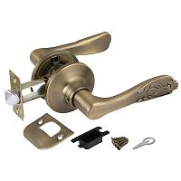 Ручка защелка Punto (Пунто) DK633 MAB-PS (6033 MAB-P) (без фиксатор) мат.бронза