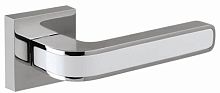 Дверная ручка Fuaro (Фуаро)  K.DM51.NEO (NEO DM) CP/WH-19 хром/белый