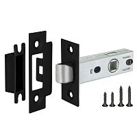 Защелка врезная Punto (Пунто) L45-8 BL черный