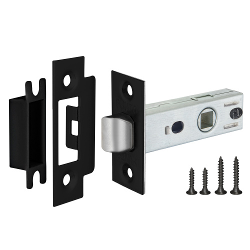 Защелка врезная Punto (Пунто) L45-8 BL черный