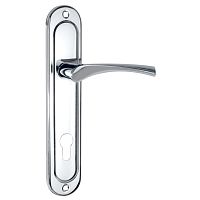 Ручка на планке Punto (Пунто) HANDLE90.CRONA.18-85 (P90 8518 CRONA) СP хром