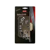 Замок магнитный под цилиндр AGB (АГБ) MEDIANA POLARIS B06103.50.12.567 с отв. планк B02402.05 (ант бр)