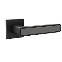 Дверная ручка Punto (Пунто) K.ARC.Q52.MARS BL/GR-24 черный/графит