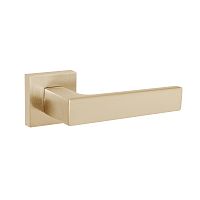 Дверная ручка Fuaro (Фуаро)  K.DM51.Straight (Straight DM) SSG-39 сатинированное золото