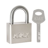 Замок навесной Ajax (Аякс) PD-3040 (PD-30-40) 3 fin key /блистер