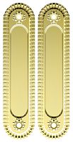 Ручка для раздвижных дверей Armadillo (Армадилло) SH.CL152.010 (SH010/CL) GOLD-24 золото 24К