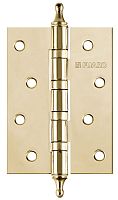 Петли дверные Fuaro (Фуаро) универсальная IN4400UA-BL PB (4BB/A/BL 100x75x2,5) латунь БЛИСТЕР