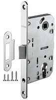 Замок под цилиндр с пластиковым язычком Fuaro (Фуаро) PLASTP85C-50 (P85C-50) CP хром