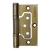 Петли дверные накладные Punto (Пунто) без врезки IN3200W AB (200-2B 75x2,5) бронза