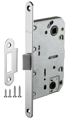 Защелка сантехническая с пластиковым язычком Fuaro (Фуаро) PLASTP96WC-50 (P96WC-50) CP хром