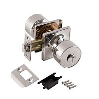 Ручка защелка Punto (Пунто) DK772/BL CP-BK (фиксатор) хром