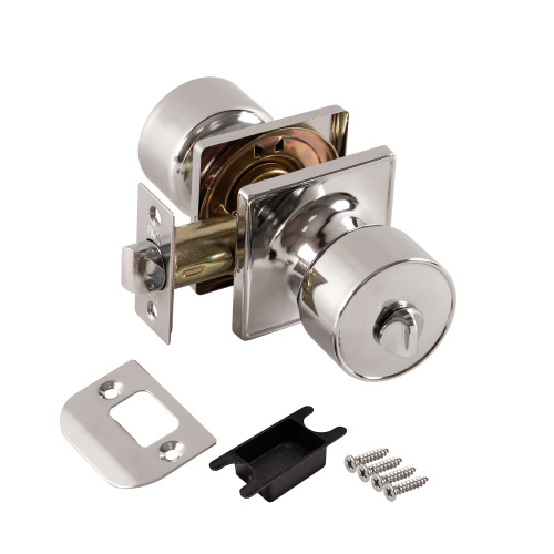 Ручка защелка Punto (Пунто) DK772/BL CP-BK (фиксатор) хром