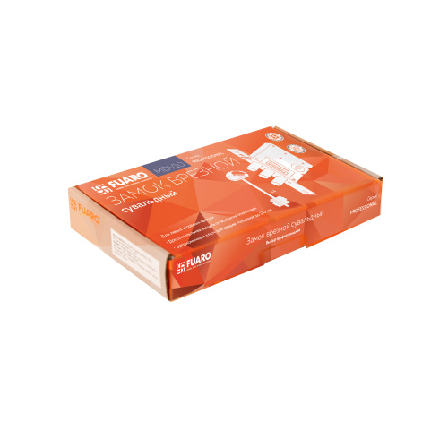 Замок сувальдный врезной Fuaro (Фуаро) MDV10/S-60.00.3R14 4key фото 3