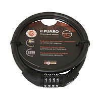 Замок тросовый Fuaro (Фуаро) PL-BIKE-0865-CODE (8х650)(PL-0865-CODE) /подвес