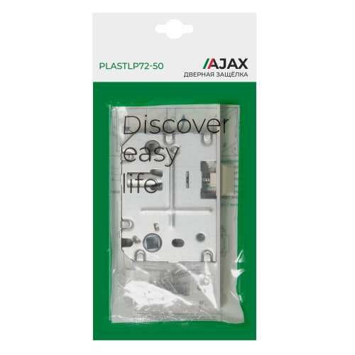 Защелка сантехническая с пластиковым язычком Ajax (Аякс) PLASTLP72-50 (LP72-50) WH белый фото 2 Защелка сантехническая с пластиковым язычком Ajax (Аякс) PLASTLP72-50 (LP72-50) WH белый фото 2