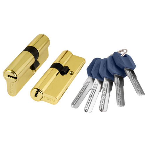 Цилиндровый механизм Punto (Пунто) (Z400/70) Z4000Key70(30+10+30) PB латунь