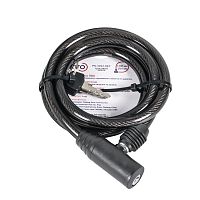 Замок тросовый Punto (Пунто) PK-BIKE-1012-KEY (10х1200) 2key/подвес