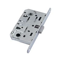 Магнитный замок B06102.50.34.567 AGB (АГБ) Защелка врезная WC (мат. хр.) с отв. пл. B02402.05.34 MEDIANA POLARIS