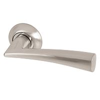 Дверная ручка Armadillo (Армадилло) R.LD54.Columba (Columba LD80) SN/CP-3 матовый никель/хром
