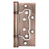 Петли дверные накладные Punto (Пунто) без врезки IN4200W AC (200-2B 100x2,5) медь