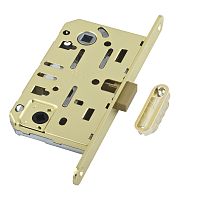 Магнитный замок B06102.50.03.640 AGB (АГБ) Защелка врезная WC (лат.) MEDIANA POLARIS с отв. планкой (скин)