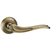 Дверная ручка Punto (Пунто) R.TL54.SALSA (SALSA TL) ABG-6 зеленая бронза