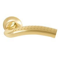 Дверная ручка Armadillo (Армадилло) R.LD54.Libra26 (Libra LD26) SG/GP-4 матовое золото/золото